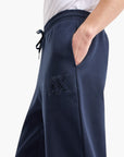 Armani Exchange Cotton Blend Sweatpants With Logo | LEVISONS