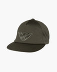 Emporio Armani Baseball Cap With Oversized Eagle Logo | LEVISONS