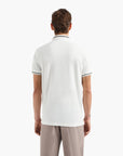 Emporio Armani Regular Fit Cotton Polo T-Shirt | LEVISONS