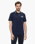 EA7 Tennis Club Cotton Polo Shirt | LEVISONS