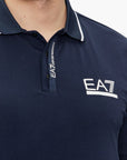 EA7 Tennis Club Cotton Polo Shirt | LEVISONS