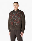 Emporio Armani Camouflage Bomber Jacket | LEVISONS