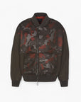 Emporio Armani Camouflage Bomber Jacket | LEVISONS