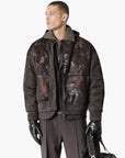Emporio Armani Camouflage Bomber Jacket | LEVISONS