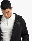 EA7 Lux Identity Regular Fit Polo Shirt With Monochrome Logo Patch | LEVISONS