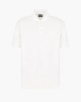 EA7 Lux Identity Regular Fit Polo Shirt With Monochrome Logo Patch | LEVISONS