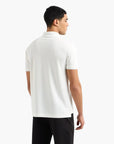 EA7 Lux Identity Regular Fit Polo Shirt With Monochrome Logo Patch | LEVISONS