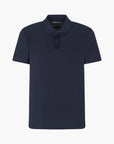 EA7 Regular Fit Polo Shirt With Monochromatic Logo | LEVISONS