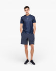 EA7 Ventus7 Denim Print T-Shirt | LEVISONS