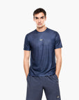 EA7 Ventus7 Denim Print T-Shirt | LEVISONS