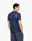 EA7 Ventus7 Denim Print T-Shirt | LEVISONS