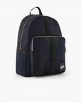 Armani Exchange All Over Logo Backpack With Front Zip Closure And Laptop Compartment | LEVISONS