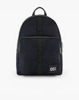 Armani Exchange All Over Logo Backpack With Front Zip Closure And Laptop Compartment | LEVISONS