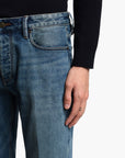 Emporio Armani J75 Slim-Fit Stone Washed Denim Jeans | LEVISONS