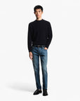 Emporio Armani J75 Slim-Fit Stone Washed Denim Jeans | LEVISONS