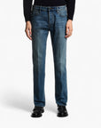 Emporio Armani J75 Slim-Fit Stone Washed Denim Jeans | LEVISONS