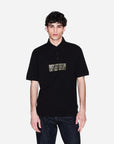 Armani Exchange Regular Fit Cotton Polo Shirt With A 3 Button Closure And Central Gold Branding | LEVISONS