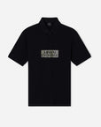 Armani Exchange Regular Fit Cotton Polo Shirt With A 3 Button Closure And Central Gold Branding | LEVISONS
