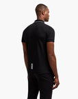 EA7 Core Identity Slim Fit Cotton Polo Shirt With 3 Button Closure | LEVISONS