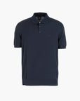 Armani Exchange Regular Fit Cotton Knit Polo Shirt With Embroidered Tone-On-Tone Logo | LEVISONS
