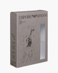 Emporio Armani Two-Pack Boxer Briefs With Logo Waistband | LEVISONS