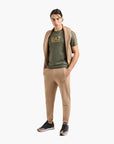 EA7 Regular Fit Gold Label Cotton Crewneck Short Sleeve T-Shirt | LEVISONS
