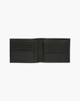 Emporio Armani Leather Bifold Wallet With Contrasting Logo | LEVISONS