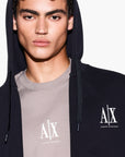 Armani Exchange Regular Fit Icon Cotton Zip Up Sweatshirt | LEVISONS