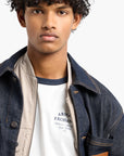 Armani Exchange Regular Fit Cotton Crewneck T-Shirt With Contrast Edging And Embroidered Branding | LEVISONS