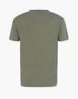 EA7 Regular Fit Gold Label Cotton Crewneck Short Sleeve T-Shirt | LEVISONS