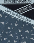 Emporio Armani Three-Pack Boxer Briefs With Core Logo Waistband | LEVISONS