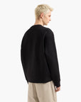 Armani Exchange Logo Mania Regular Fit Cotton Crewneck Sweatshirt | LEVISONS