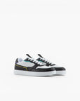 Armani Exchange Round Toe Lace Up Sneakers With Contrast Colour Inserts | LEVISONS