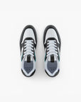Armani Exchange Round Toe Lace Up Sneakers With Contrast Colour Inserts | LEVISONS