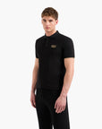 EA7 Regular Fit Gold Label Cotton Jersey Polo Shirt | LEVISONS