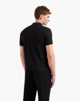 EA7 Regular Fit Gold Label Cotton Jersey Polo Shirt | LEVISONS
