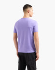 Armani Exchange Regualr Fit Cotton Crewneck T-Shirt With Bold Central Branding | LEVISONS