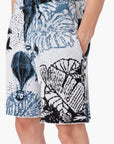 Emporio Armani Resort Collection Cotton Terry Shorts | LEVISONS