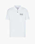 EA7 Regular Fit Tennis Pro Ventus 7 Poloshirt With Contrast Branding | LEVISONS