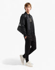 Armani Exchange Regular Fit Cotton Joggers With Gold Rhinestone Branding | LEVISONS