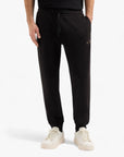 Armani Exchange Regular Fit Cotton Joggers With Gold Rhinestone Branding | LEVISONS