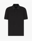 Armani Exchange Regular Fit Tone-On-Tone All Over Logo Mercerised Cotton Polo Shirt | LEVISONS