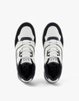 EA7 Two-Tone Low Top Leather Basketball Sneakers | LEVISONS