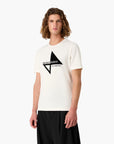 Emporio Armani Regular Fit Crewneck Cotton T-Shirt With Bold Branding | LEVISONS