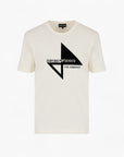 Emporio Armani Regular Fit Crewneck Cotton T-Shirt With Bold Branding | LEVISONS