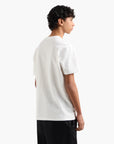 Armani Exchange Regular Fit Tone-On-Tone All Over Logo Mercerised Cotton Crewneck T-Shirt | LEVISONS