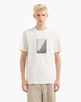 Armani Exchange Regular Fit Cotton Crewneck T-Shirt With Central Graphic | LEVISONS