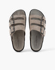 Emporio Armani Suede Leather Sandals | LEVISONS