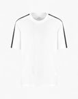 Armani Exchange Regular Fit Cotton Crewneck T-Shirt With Contrasting Logo Tape | LEVISONS