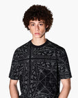 Armani Exchange Regular Fit Cotton Crewneck Paisley Print T-Shirt | LEVISONS